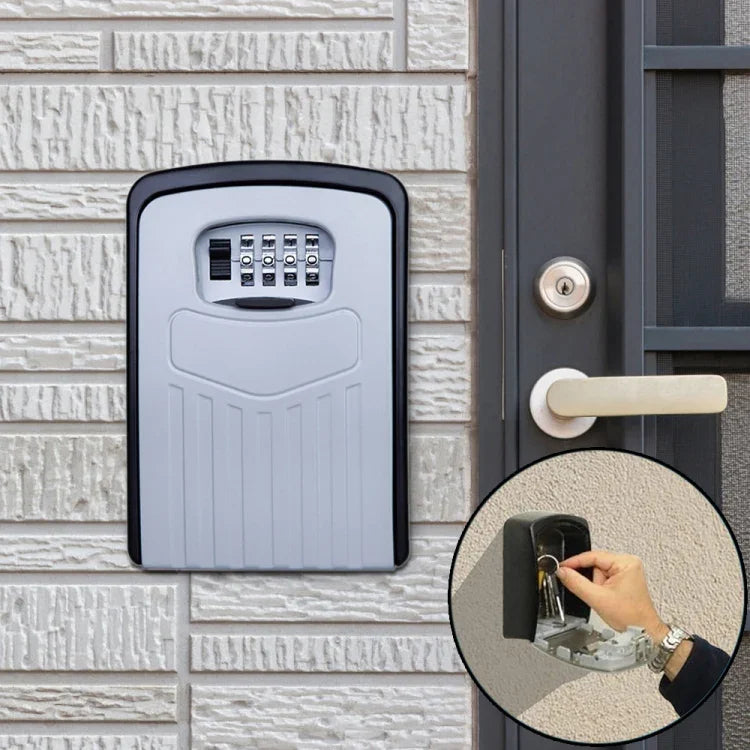 Coffre-fort métallique à grande serrure à code, coffre de sécurité pour villa, armoire murale