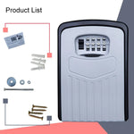 Coffre-fort métallique à grande serrure à code, coffre de sécurité pour villa, armoire murale