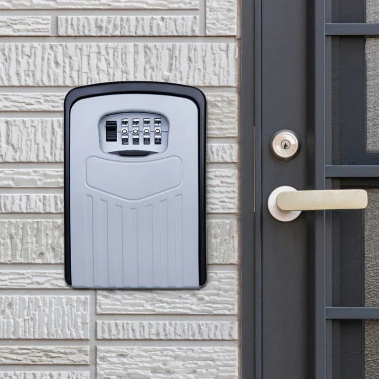 Coffre-fort métallique à grande serrure à code, coffre de sécurité pour villa, armoire murale