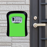 Coffre de rangement métallique à serrure à code, coffre de sécurité pour porte, armoire murale, coffre à clés