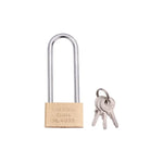 Cadenas en cuivre petit verrou, Style : Verrou long, 30mm non ouvert, Long, 30mm non ouvert