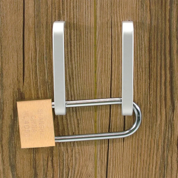 Cadenas en cuivre petit verrou, style : poutre longue serrure, 50 mm non ouvert, long, 50 mm non ouvert