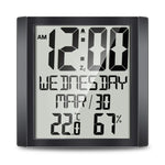 TS-8608 Horloge grand écran multifonction Thermomètre hygromètre créatif pour la maison, TS-8608