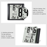 TS-8608 Horloge grand écran multifonction Thermomètre hygromètre créatif pour la maison, TS-8608