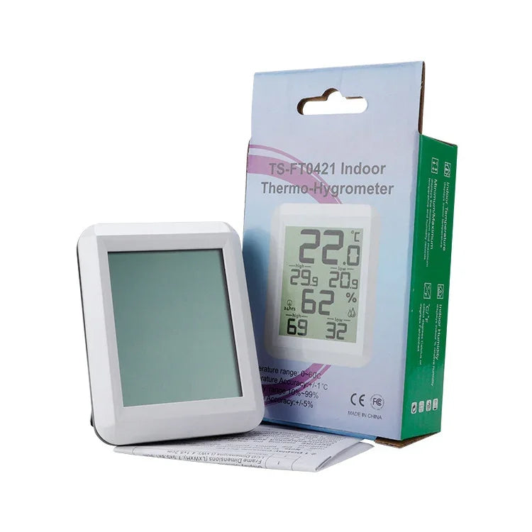 TS-FT0421 Thermomètre d'humidité et de température intérieur haute précision, TS-FT0421