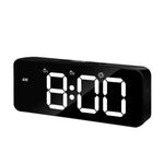 Réveil multifonctionnel à commande vocale XM905 Horloge murale électronique LED