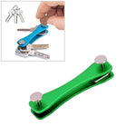 Clip de rangement portable pour clés en métal, (rose), (vert), (gris), (rouge), (noir)