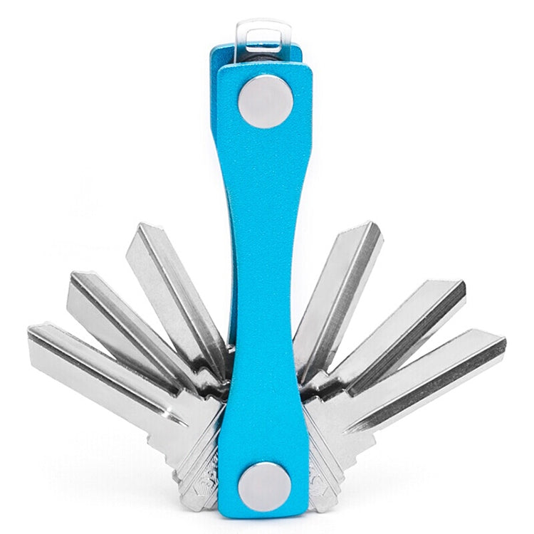 Clip de rangement portable pour clés en métal, (rose), (vert), (gris), (rouge), (noir)