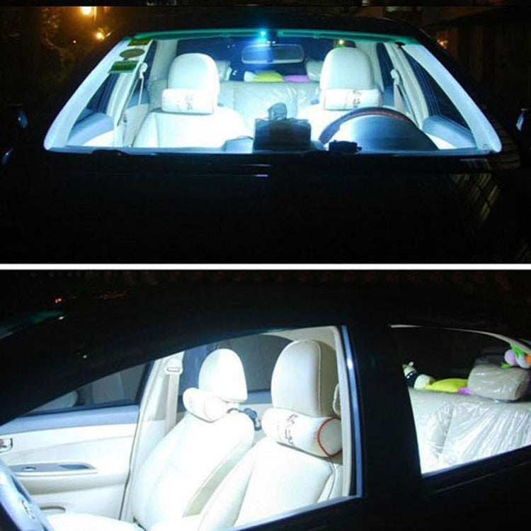 2 PCS Festoon 39mm 2W 200LM White Light 20 LED SMD 4014 Error Free License Plate Lights Car Light Bulb, 39mm