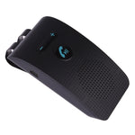 Kit mains libres voiture SP09 Bluetooth sans fil multipoint V4.2, haut-parleur, support lecture vocale & capteur de vibration