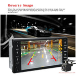 Navigateur GPS de voiture 848V 16 7 pouces à écran multi-touch, support carte TF / USB / AUX / lecteur MP5 / liens miroir Android et iPhone, 848V