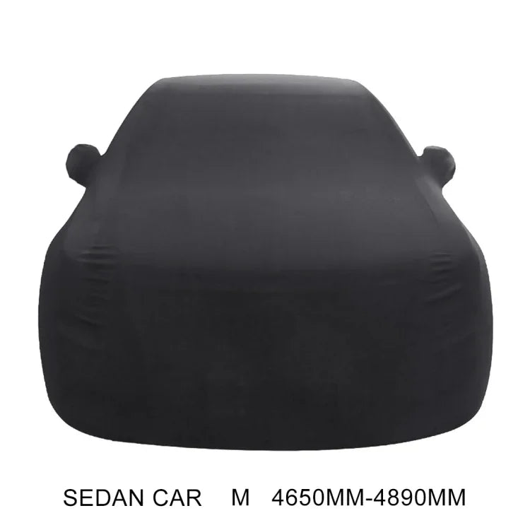 Anti-Dust Anti-UV Heat-insulating Elastic Force Cotton Car Cover for Sedan Car, Size: M, 4.65m~4.89m, Size: M, 4.65m~4.89m