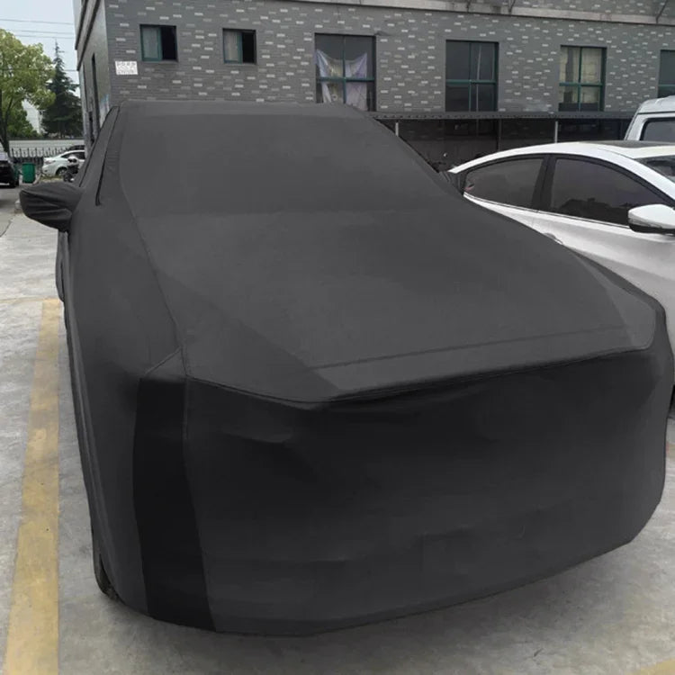 Housse de voiture commerciale en coton élastique isolant thermique anti-poussière et anti-UV, taille : 4,8 m~5,15 m, taille : 4,8 m~5,15 m
