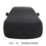 Housse de voiture SUV en coton élastique isolant thermique anti-poussière et anti-UV, taille : XL, 5,05 m~5,35 m, taille : XL, 5,05 m~5,35 m