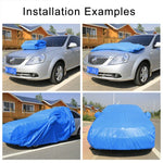 Housse de voiture SUV en coton élastique isolant thermique anti-poussière et anti-UV, taille : XL, 5,05 m~5,35 m, taille : XL, 5,05 m~5,35 m