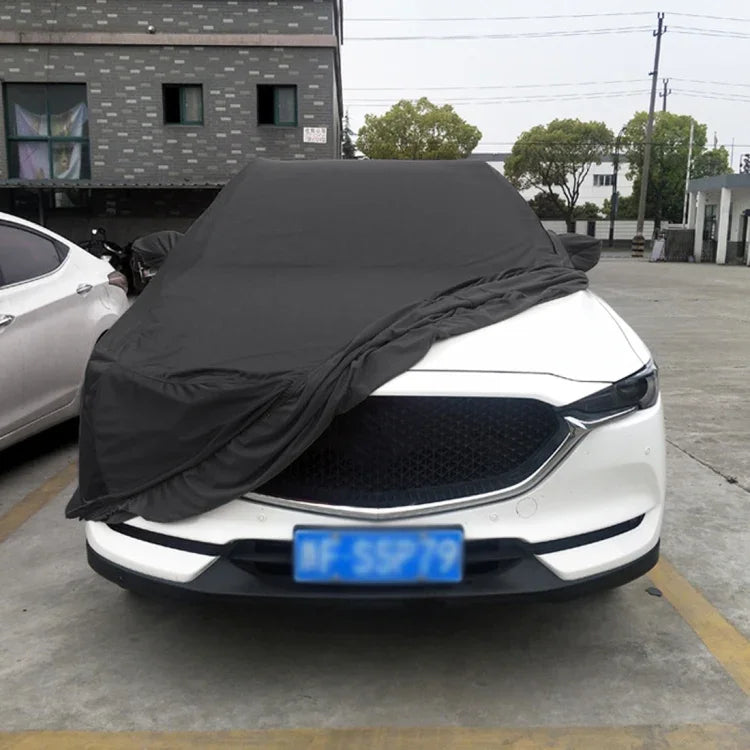 Housse de voiture SUV en coton élastique isolant thermique anti-poussière et anti-UV, taille : XL, 5,05 m~5,35 m, taille : XL, 5,05 m~5,35 m