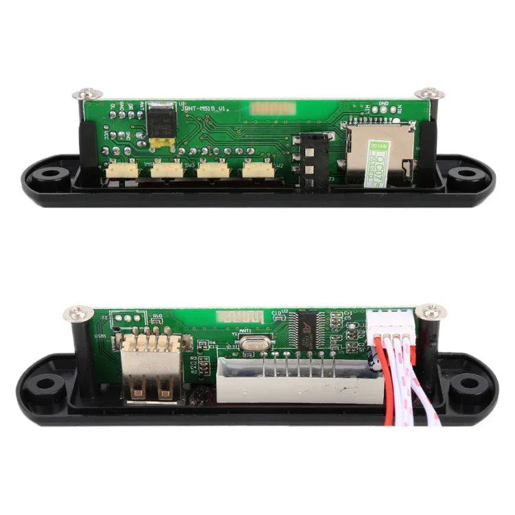 Platine décodeur audio MP3 12 V pour voiture, radio FM, TF, USB, AUX 3,5 mm, sans Bluetooth ni enregistrement, sans Bluetooth ni enregistrement