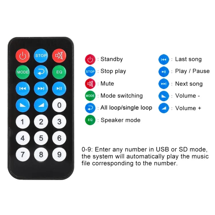 Platine décodeur audio MP3 12 V pour voiture, radio FM, TF, USB, AUX 3,5 mm, sans Bluetooth ni enregistrement, sans Bluetooth ni enregistrement