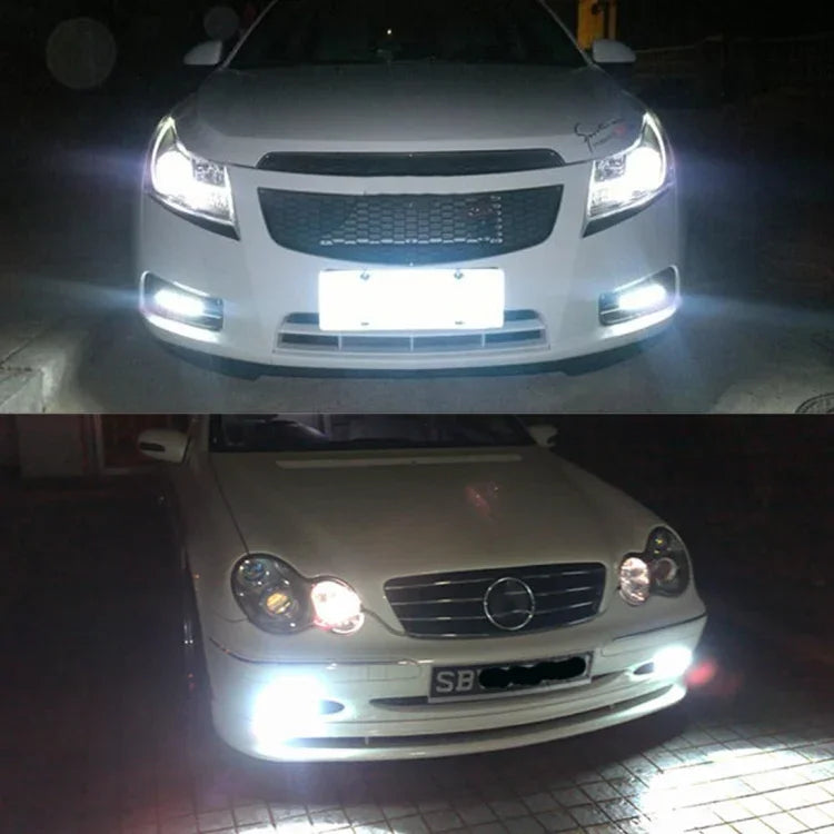 2 PCS 9005 DC9-16V / 3.5W / 6000K / 320LM Phare antibrouillard de voiture 12LEDs SMD-ZH3030, avec courant constant, 9005