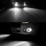 2 PCS 9005 DC9-16V / 3.5W / 6000K / 320LM Phare antibrouillard de voiture 12LEDs SMD-ZH3030, avec courant constant, 9005