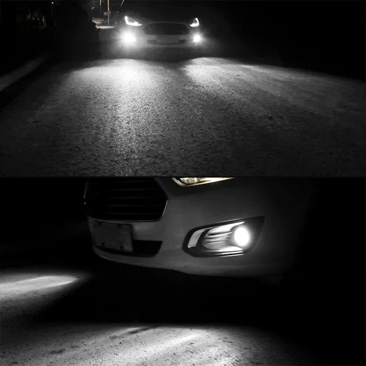 2 PCS 9005 DC9-16V / 3.5W / 6000K / 320LM Phare antibrouillard de voiture 12LEDs SMD-ZH3030, avec courant constant, 9005
