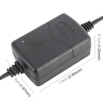 Chargeur de batterie intelligent et automatique 12 V pour moto, prise américaine, prise américaine