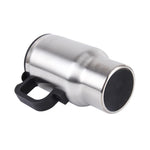 Stainless Steel Electric Smart Mug 12V Car Electric Kettle Heated Mug Car Coffee Cup With Charger Cigarette Lighter Heating Cup Kettle Vacuum Insulated Water Heater Mug, Smart Mug