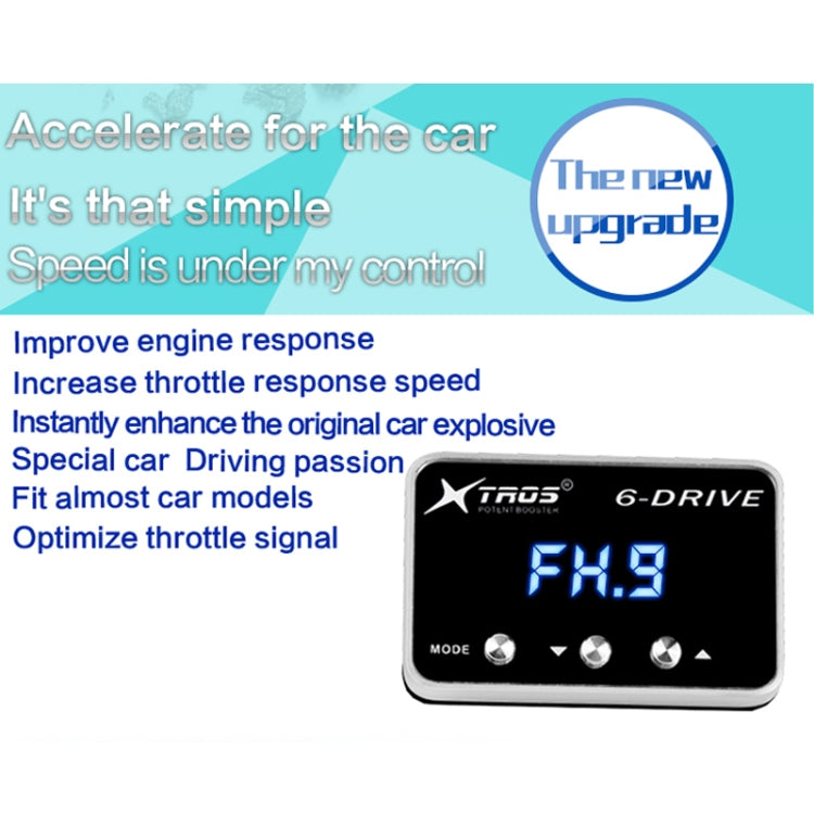 TROS TS-6Drive Potent Booster Electronic Throttle Controller for Toyota 4 Runner 2003-2009, For Toyota  4 Runner 2003-2009