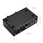 Amplificateur de microphone 2 canaux LINEPAUDIO A961 pour guitare électrique et basse électrique, A961