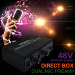 Amplificateur de microphone 2 canaux LINEPAUDIO A961 pour guitare électrique et basse électrique, A961