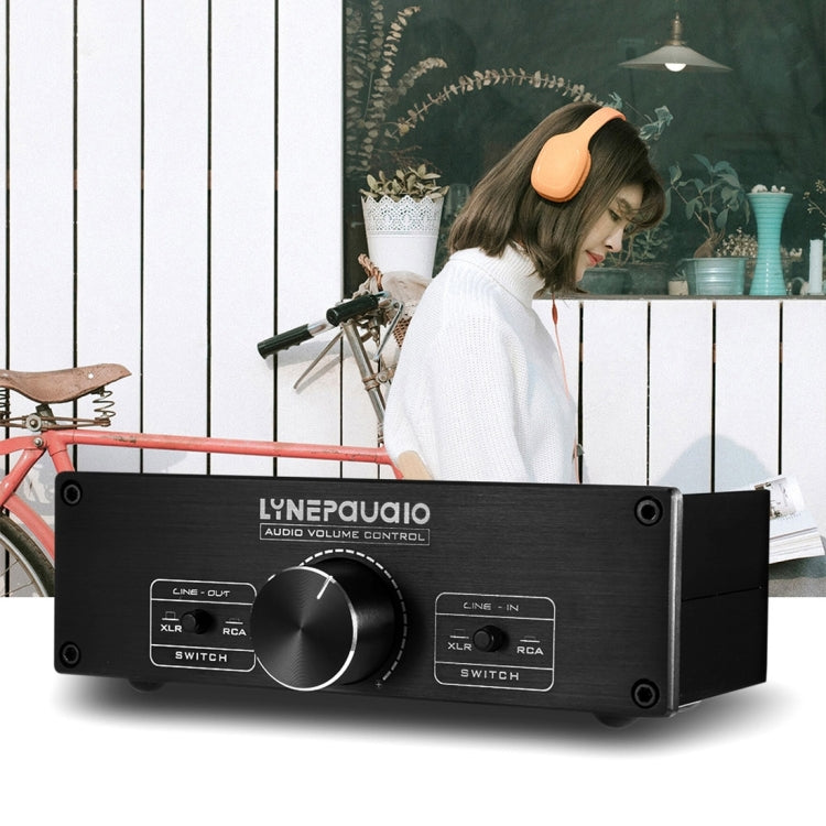 Préampli passif entièrement équilibré LINEPAUDIO A967, contrôleur de volume deux canaux pour haut-parleur actif, A967