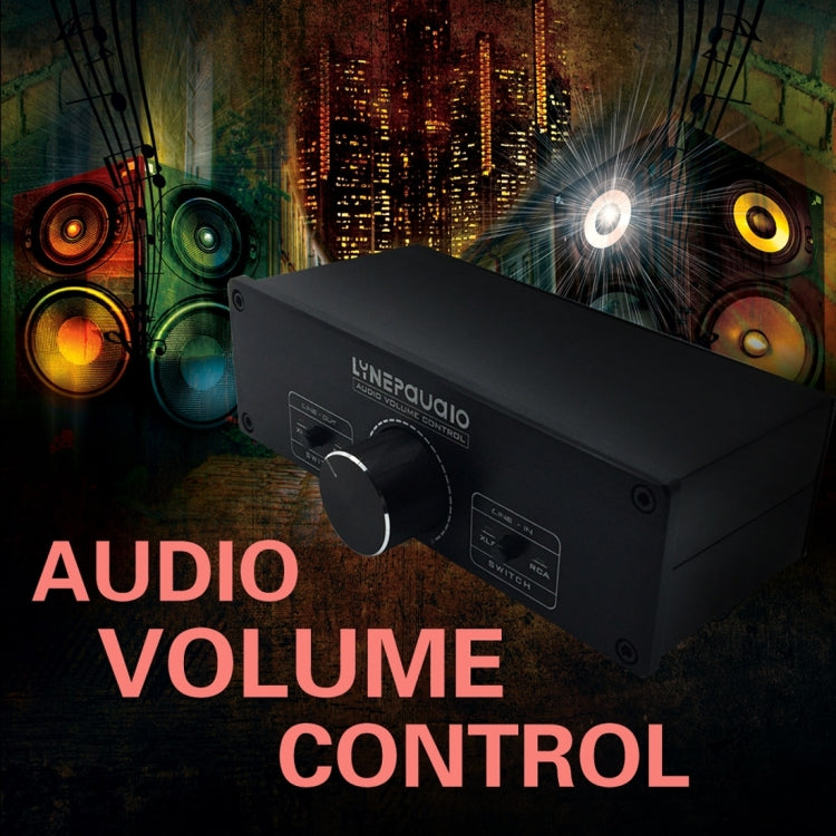 Préampli passif entièrement équilibré LINEPAUDIO A967, contrôleur de volume deux canaux pour haut-parleur actif, A967