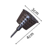 10 pièces d'outils de bonsaï, produits de jardinage, boîtes d'engrais pour bonsaï avec couvercle, petite taille : 4 x 3 cm, petite taille : 4 x 3 cm