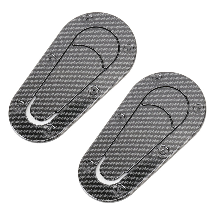 2 PCS Car Imitation Engine Lock Body Decorative Sticker, Lock Body Sticker