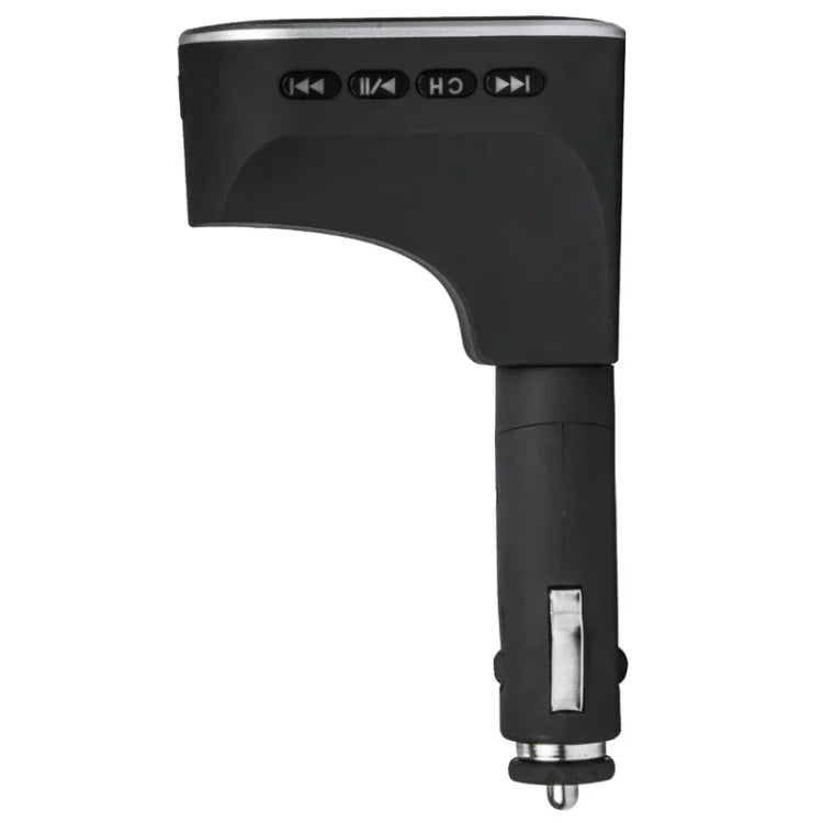 630C Lecteur MP3 audio de voiture en forme de cuisse de poulet, kit mains libres Bluetooth pour voiture, transmetteur FM, 630C