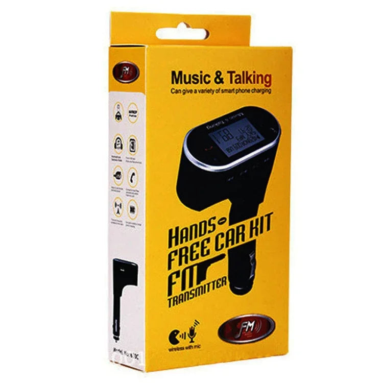 630C Lecteur MP3 audio de voiture en forme de cuisse de poulet, kit mains libres Bluetooth pour voiture, transmetteur FM, 630C