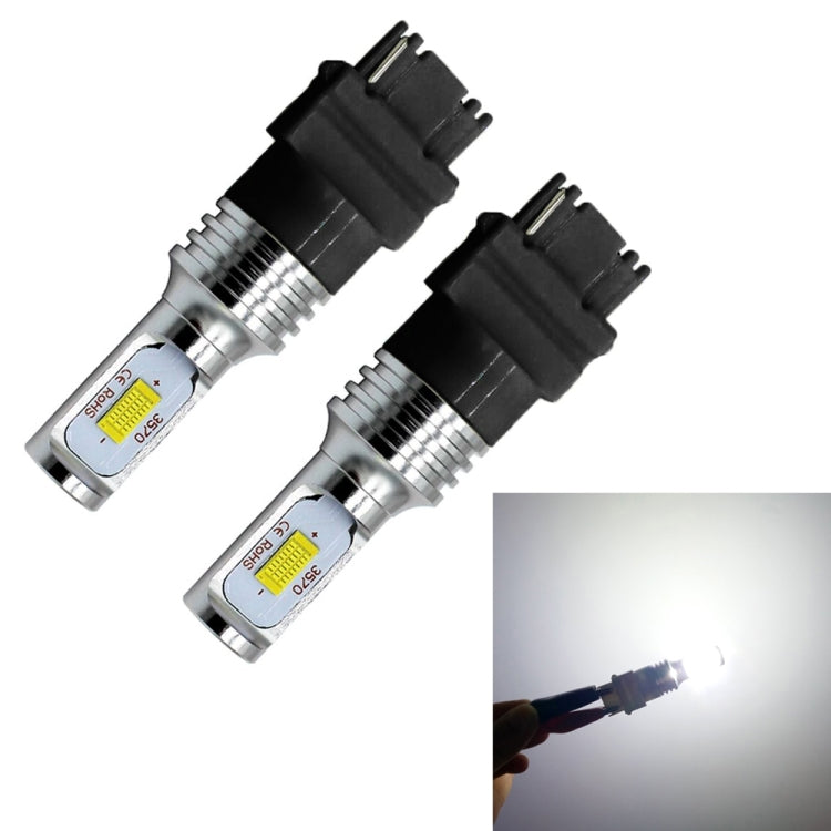 2 PCS 3156 72W 1000LM 6000-6500K Car Auto Turn Backup LED Bulbs Reversing Lights, DC 12-24V, 3156 Backup Light, 3156
