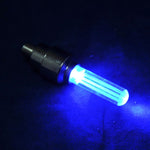 2 lampes de pneu de roue avec batterie pour voiture / moto / vélo