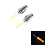 2 lampes de pneu de roue avec batterie pour voiture / moto / vélo