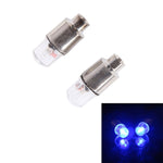 2 lampes de valve de pneu avec batterie pour voiture / moto / vélo