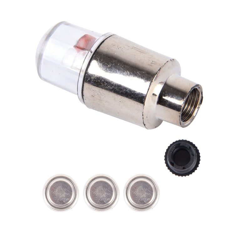 2 lampes de valve de pneu avec batterie pour voiture / moto / vélo