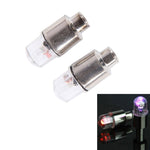 2 lampes de valve de pneu avec batterie pour voiture / moto / vélo