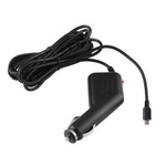Adaptateur chargeur USB mini universel pour caméra DVR voiture GPS navigation entrée 10V - 48V sortie 5V 1.5A, longueur câble : 3.5m, longueur câble USB mini : 3.5m