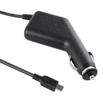 Adaptateur chargeur USB mini universel pour caméra DVR voiture GPS navigation entrée 10V - 48V sortie 5V 1.5A, longueur câble : 3.5m, longueur câble USB mini : 3.5m