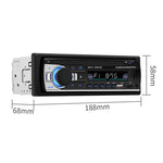 SWM-530 Autoradio universel 12 V avec double chargeur USB, lecteur MP3, support FM et Bluetooth avec télécommande, SWM-530
