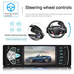 SWM-4022D Autoradio Universel HD 4.1 Pouces 12V Récepteur Lecteur MP5, Support FM & Bluetooth & Carte TF avec Télécommande, SWM-4022D