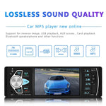 SWM-4022D Autoradio Universel HD 4.1 Pouces 12V Récepteur Lecteur MP5, Support FM & Bluetooth & Carte TF avec Télécommande, SWM-4022D