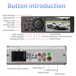 7805 Autoradio universel 4,1 pouces, lecteur MP5, prise en charge FM, Bluetooth et carte TF avec télécommande, 7805