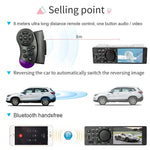 7805 Autoradio universel 4,1 pouces, lecteur MP5, prise en charge FM, Bluetooth et carte TF avec télécommande, 7805