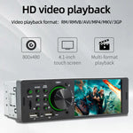 SWM-7805C Autoradio universel 4,1 pouces avec écran tactile, lecteur MP5, support FM et Bluetooth et carte TF avec télécommande, SWM-7805C
